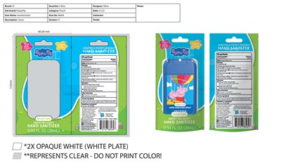 Smart Care Kids Hand Sanitizer - Peppa pig_88469.jpg Packaging - Smart Care Kids Hand Sanitizer Peppa pig 88469